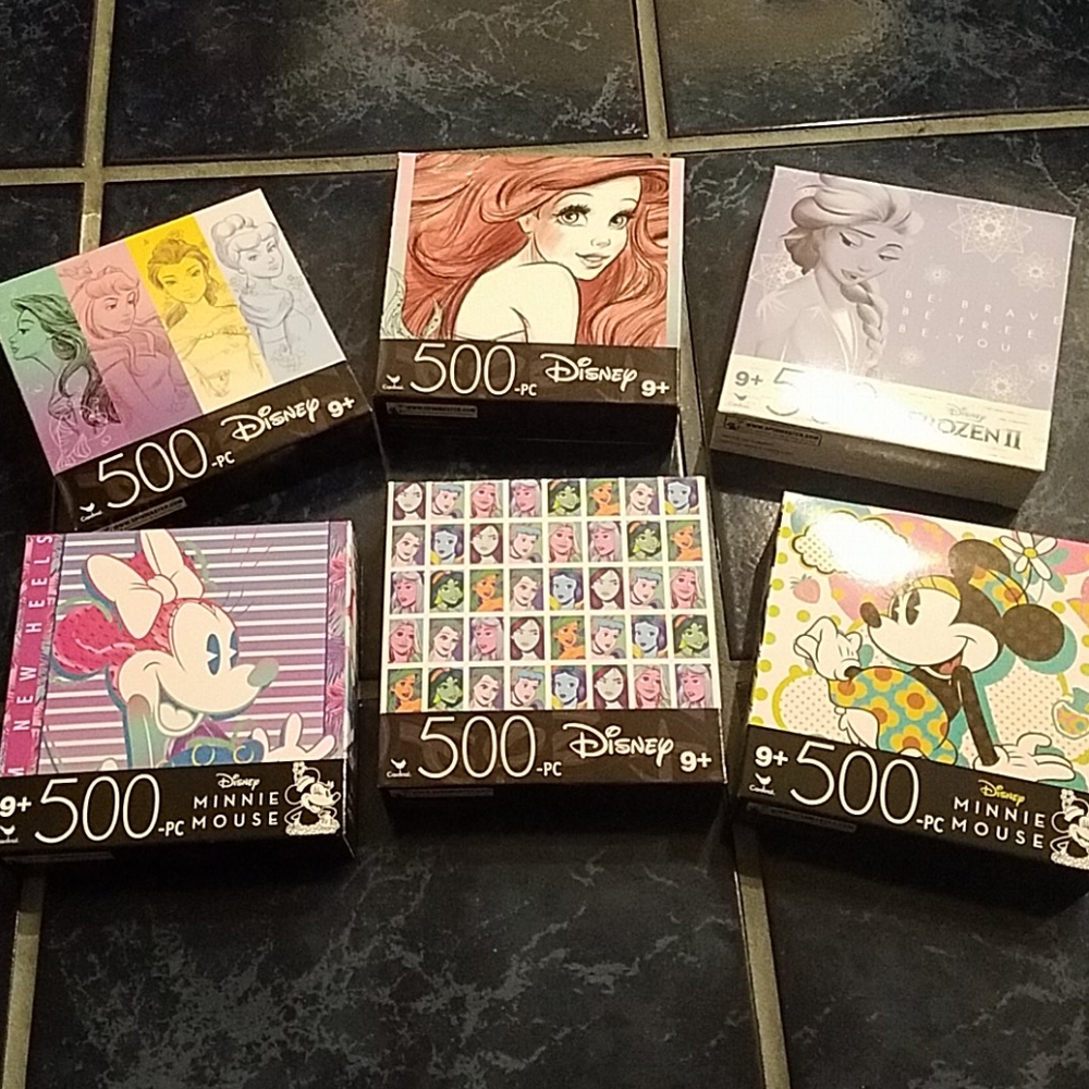 500 pc BRAND NIP- DISNEY Puzzles